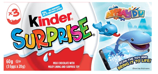 Kinder Surprise 健達出奇蛋驚喜系列(wm4) 3eggsx20g