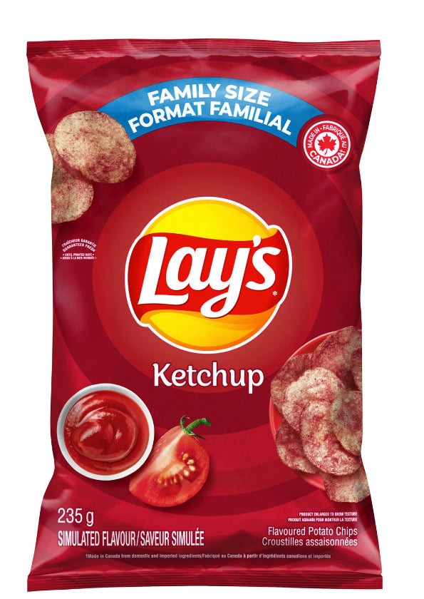 Lay’s Ketchup 番茄醬Family Size 235g(so2)