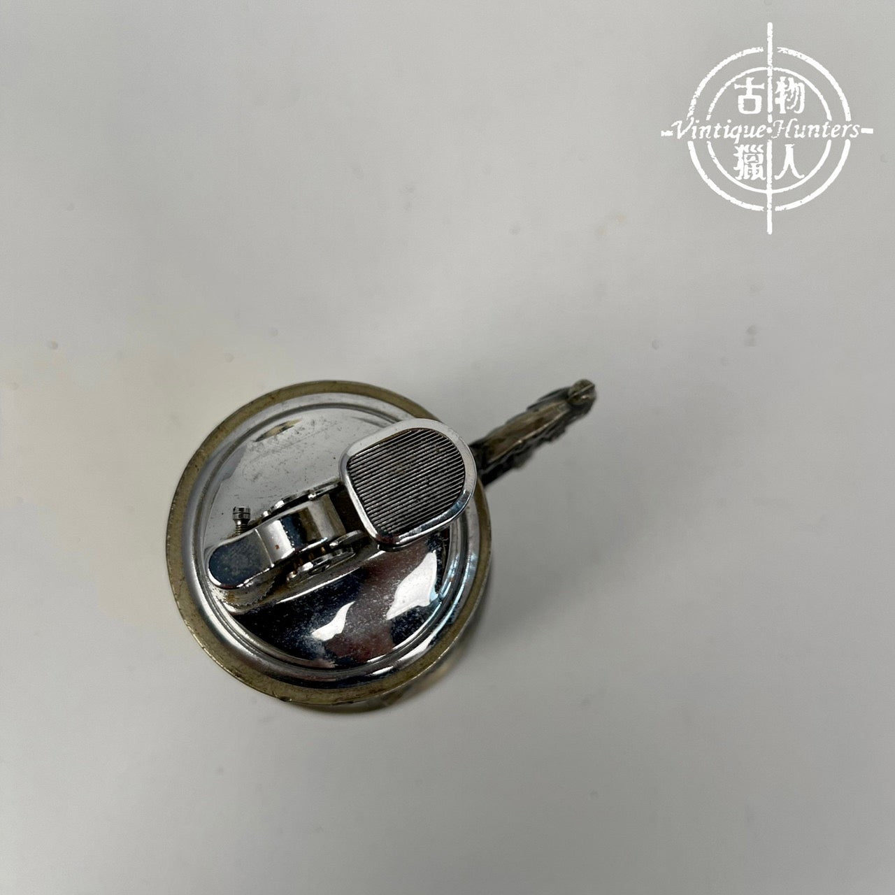 騎士銅鍍銀打火機