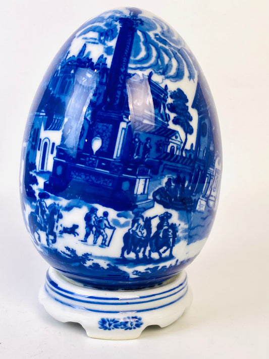 英國手繪大蛋型展示瓷*美物