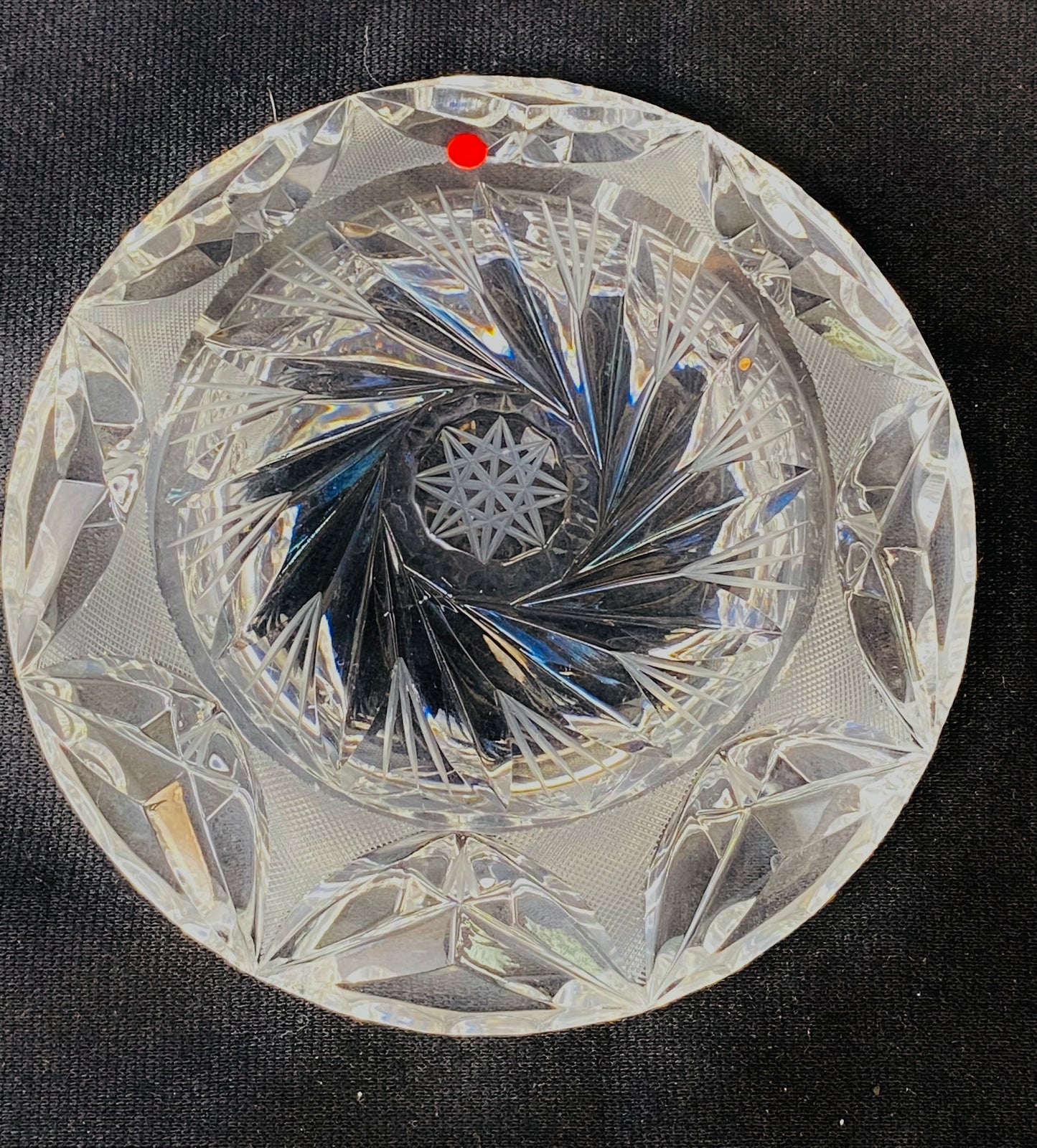 波希米亞 捷克水晶煙灰缸