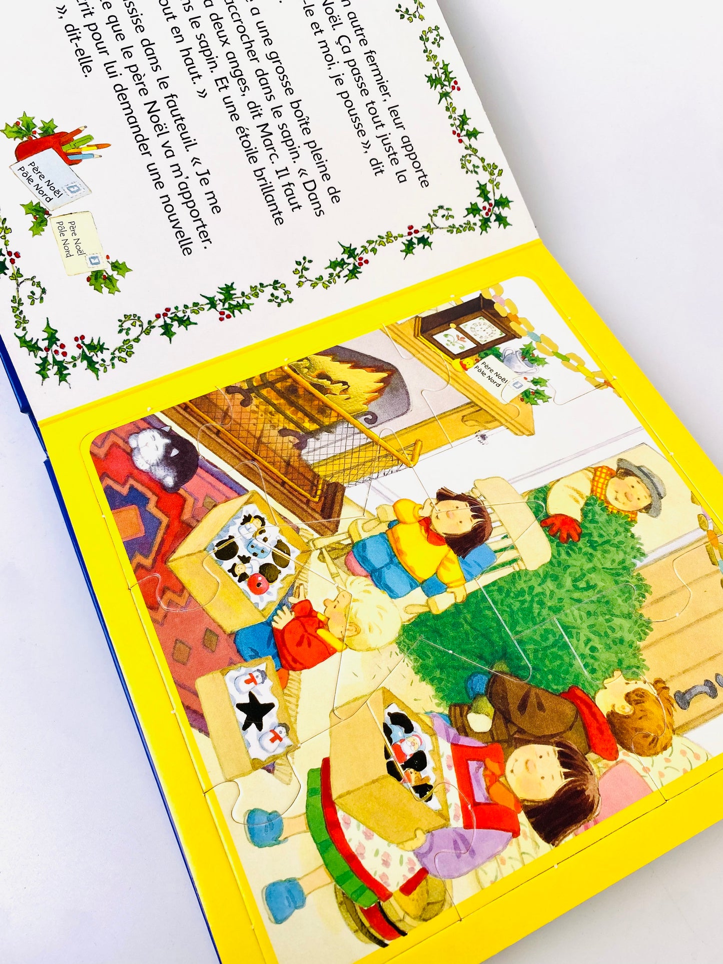兒童英文童書+法文拼圖童書 My Tiny Treasury +Noel A La Ferme