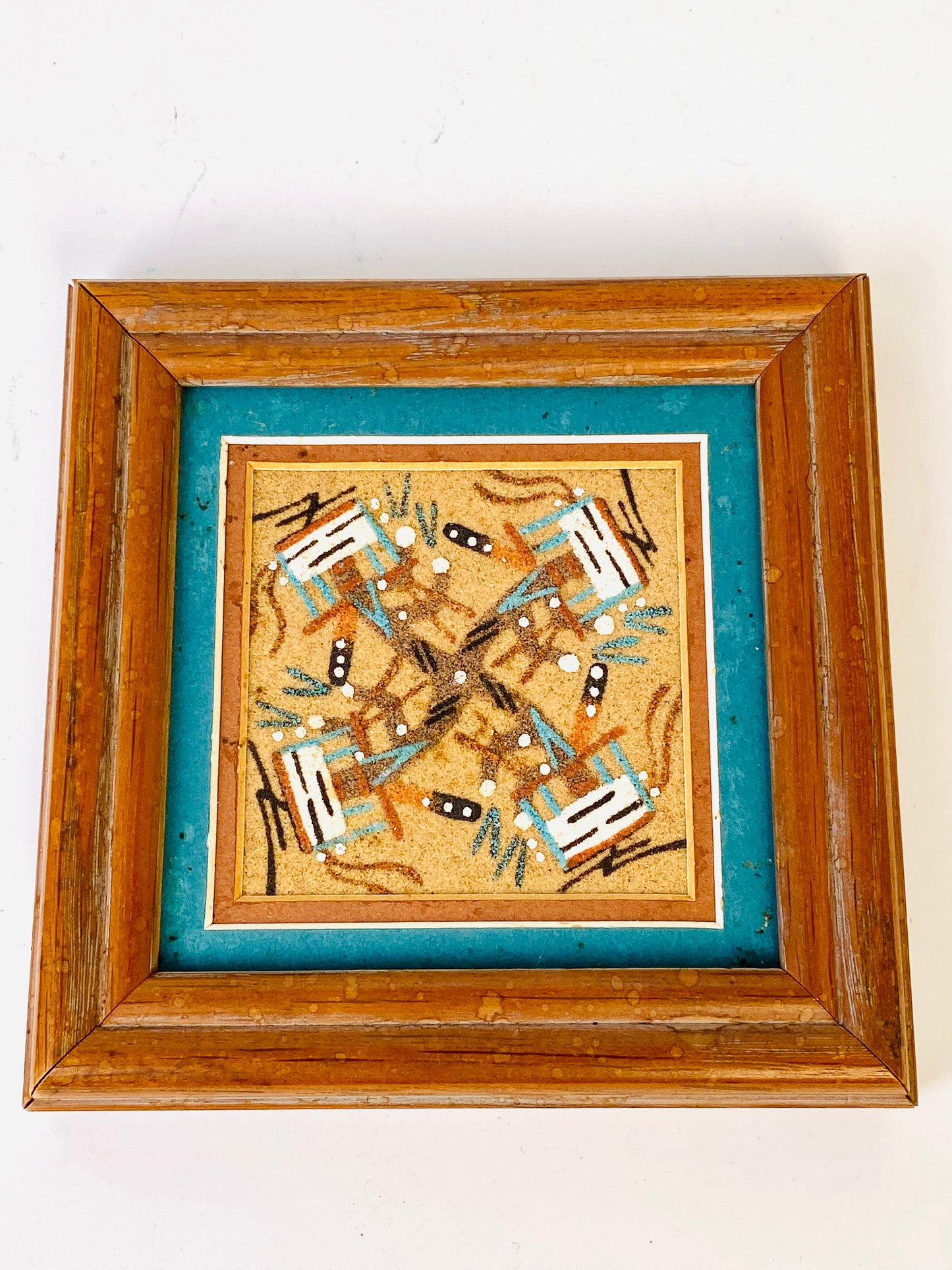 納瓦霍人沙畫兩件 Navajo Sandpaintings