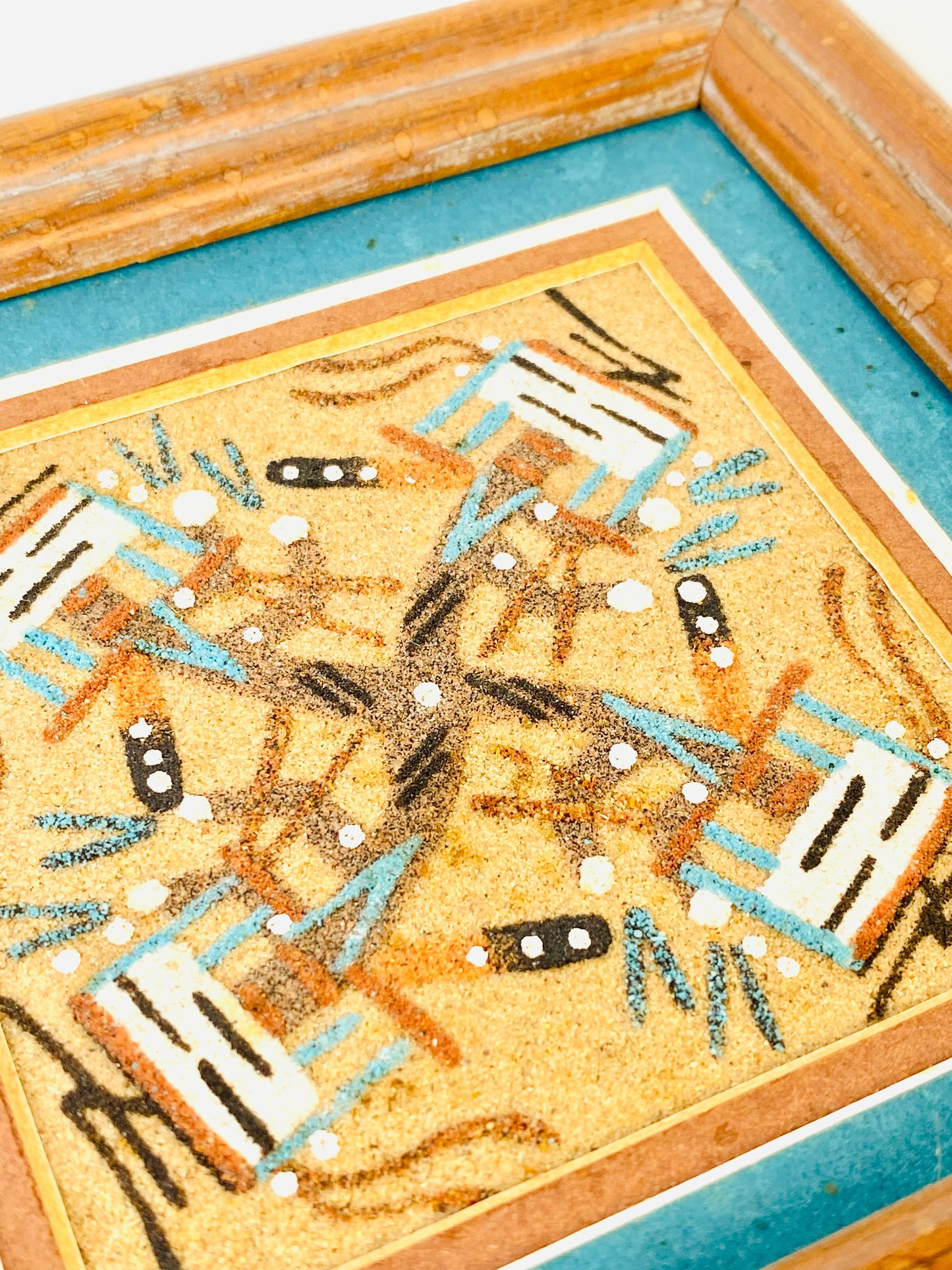 納瓦霍人沙畫兩件 Navajo Sandpaintings