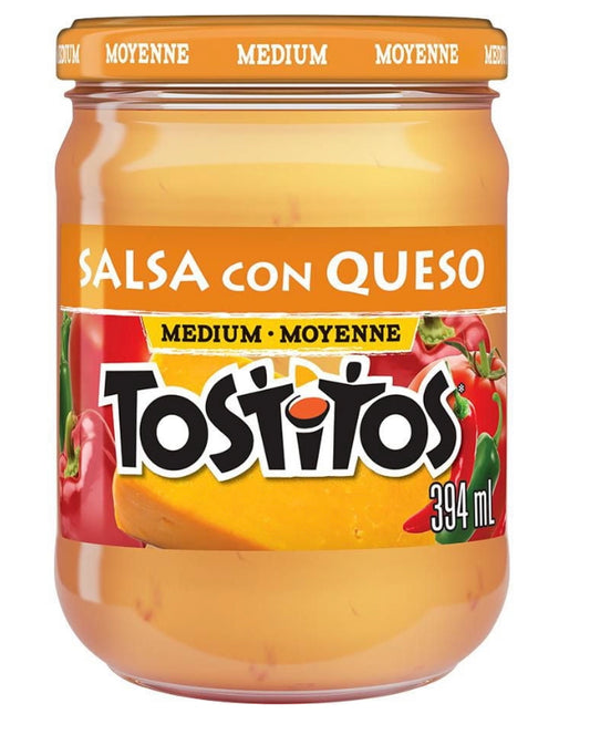 Tostitos Salsa Con Queso, 起司微辣莎莎醬394mL(wm8)