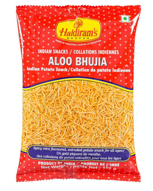 Haldiram Aloo bhujia, potato snack 印度酥脆馬鈴薯零食150g（wm9)