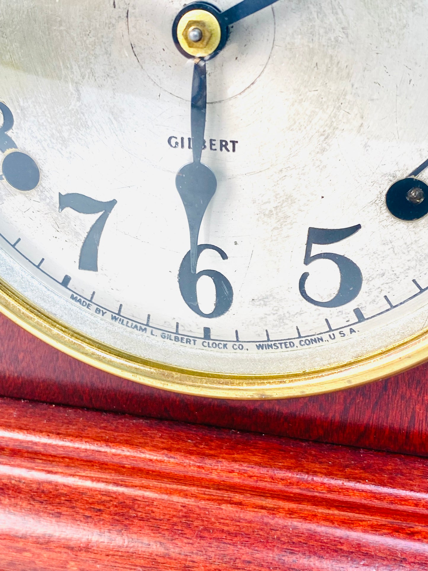 美製WILLIAM L. GILBERT CLOCK 時鐘
